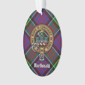 Clan MacDonald von Clanranald Wappen Ornament (Vorderseite)