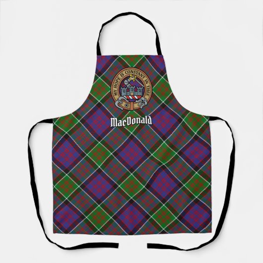 Clan MacDonald von Clanranald Wappen Schürze (Vorderseite)