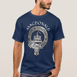 Clan MacDonald von Clanranald Wappen T - Shirt