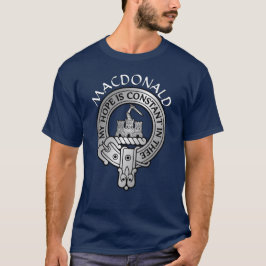 Clan MacDonald von Clanranald Wappen T-Shirt