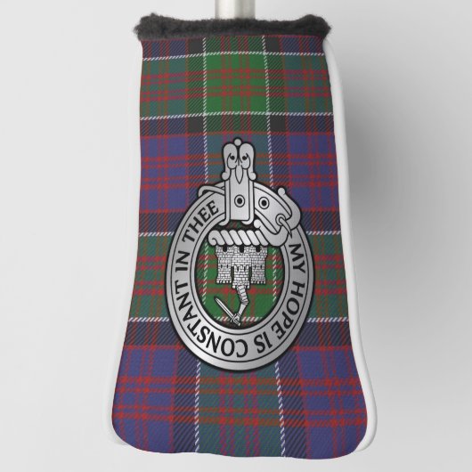 Clan MacDonald von Clanranald Wappen & Tartan Golf Headcover (Rotieren 90)