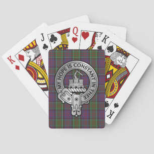 Clan MacDonald von Clanranald Wappen & Tartan Spielkarten
