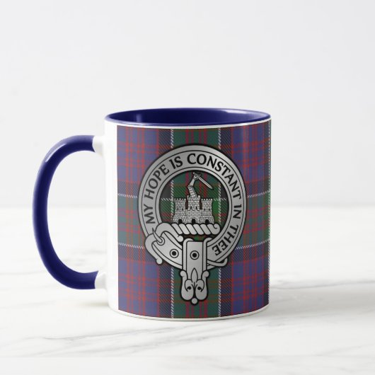 Clan MacDonald von Clanranald Wappen & Tartan Tasse (Links)