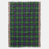 Clan MacDonald von der Isles Tartan Decke (Vorderseite Vertikal)
