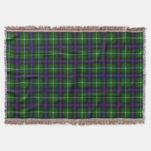 Clan MacDonald von der Isles Tartan Decke (Vorderseite)