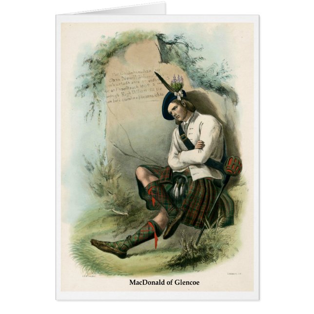 Clan MacDonald von Glencoe (Vorne)
