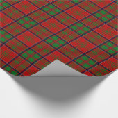 Clan MacDonald von Glencoe Tartan Geschenkpapier (Ecke)