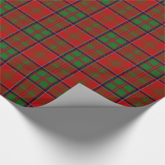 Clan MacDonald von Glencoe Tartan Geschenkpapier (Ecke)