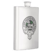 Clan MacDonald von Isles Wappen & Tartan Flachmann (Rechts)