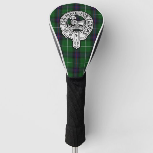 Clan MacDonald von Isles Wappen & Tartan Golf Headcover (Vorderseite)