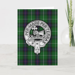 Clan MacDonald von Isles Wappen & Tartan Karte