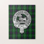 Clan MacDonald von Isles Wappen & Tartan Puzzle (Vertikal)