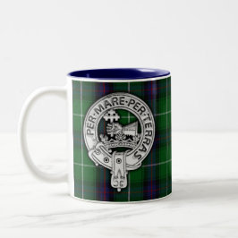 Clan MacDonald von Isles Wappen & Tartan Zweifarbige Tasse
