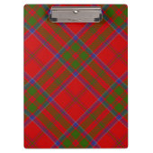 Clan MacDonald von Keppoch Tartan Clipboard Klemmbrett (Vorderseite)
