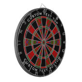 Clan MacDonald von Keppoch Tartan Dart Board Dartscheibe (Vorderseite Links)