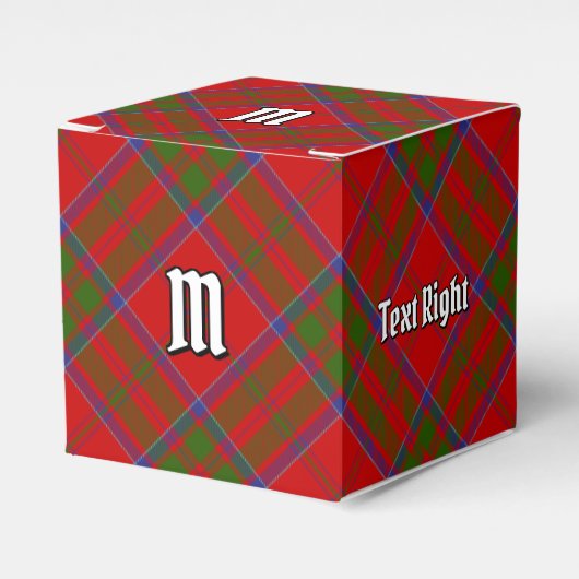 Clan MacDonald von Keppoch Tartan Gefälligkeitsbox Geschenkschachtel (Vorderseite)
