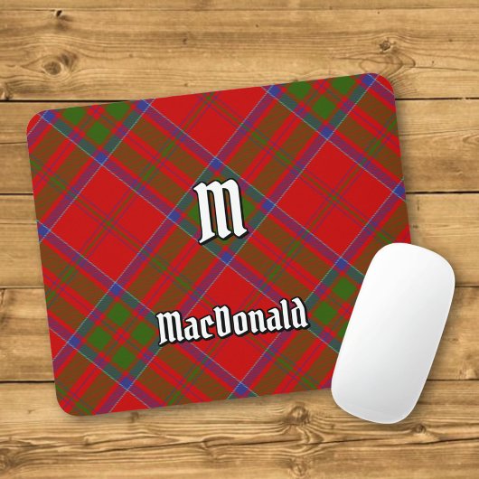 Clan MacDonald von Keppoch Tartan Mouse Pad Mousepad