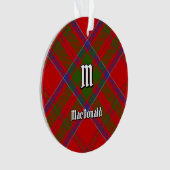 Clan MacDonald von Keppoch Tartan Ornament (Vorderseite)