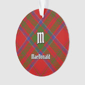 Clan MacDonald von Keppoch Tartan Ornament (Vorderseite)