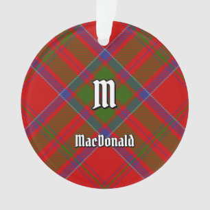 Clan MacDonald von Keppoch Tartan Ornament