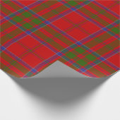 Clan MacDonald von Keppoch Tartan Wrapping Paper Geschenkpapier (Ecke)