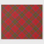 Clan MacDonald von Keppoch Tartan Wrapping Paper Geschenkpapier (Flach)