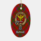 Clan MacDonald von Keppoch Wappen Keramik Ornament (Rechts)