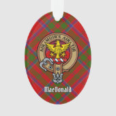 Clan MacDonald von Keppoch Wappen Ornament (Vorderseite)