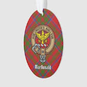 Clan MacDonald von Keppoch Wappen Ornament (Vorderseite)