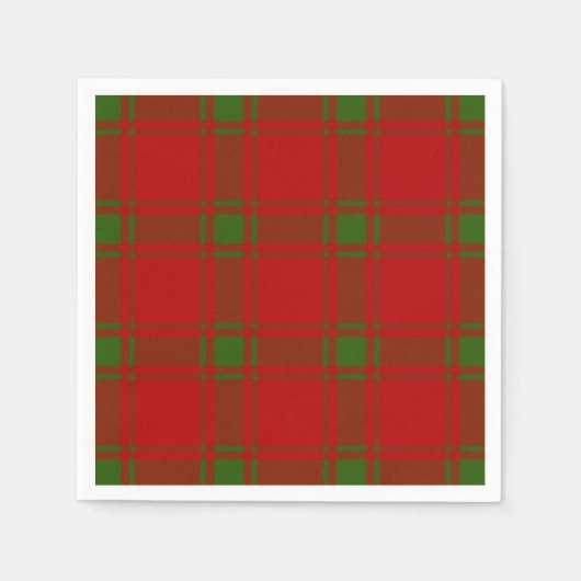 Clan MacDonald von Sleat Tartan Serviette (Vorderseite)