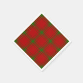 Clan MacDonald von Sleat Tartan Serviette (Ecke)