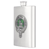 Clan MacDonald Wappen Flask Flachmann (Links)