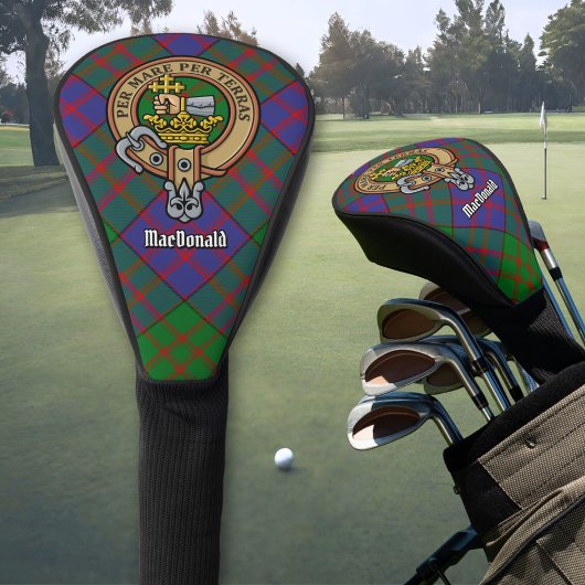 Clan MacDonald Wappen Head Cover Golf Headcover