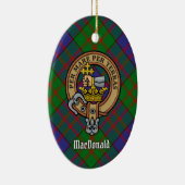 Clan MacDonald Wappen Keramik Ornament (Rechts)