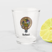 Clan MacDonald Wappen Shot Glass Schnapsglas (Vorderseite)