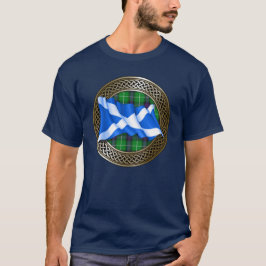 Clan MacDonald Wappen & Tartan Knot T - Shirt