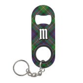 Clan MacDonell of Glengarry Tartan Mini Flaschenöffner (Vorderseite)