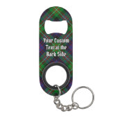 Clan MacDonell of Glengarry Tartan Mini Flaschenöffner (Rückseite)