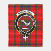 Clan MacDougall Modern Tartan Kariert Fleecedecke (Vorderseite)