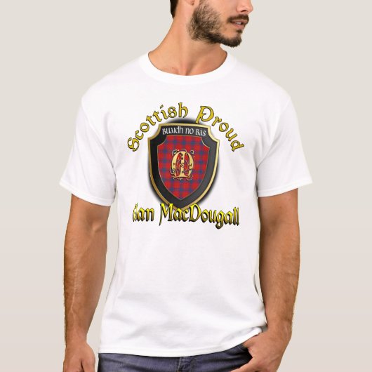 Clan MacDougall schottische stolze Shirts (Vorderseite)