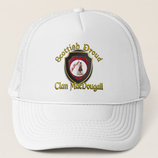 Clan MacDougall Scottish Dynsty Cap Truckerkappe (Vorderseite)