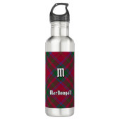 Clan MacDougall Tartan Edelstahlflasche (Vorderseite)