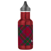 Clan MacDougall Tartan Edelstahlflasche (Links)