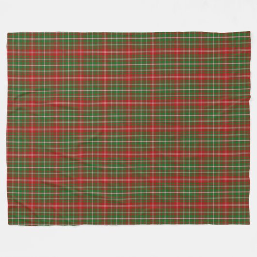 Clan MacDougall Tartan Fleecedecke (Vorderseite (Horizontal))