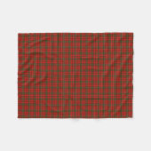 Clan MacDougall Tartan Fleecedecke (Vorderseite (Horizontal))