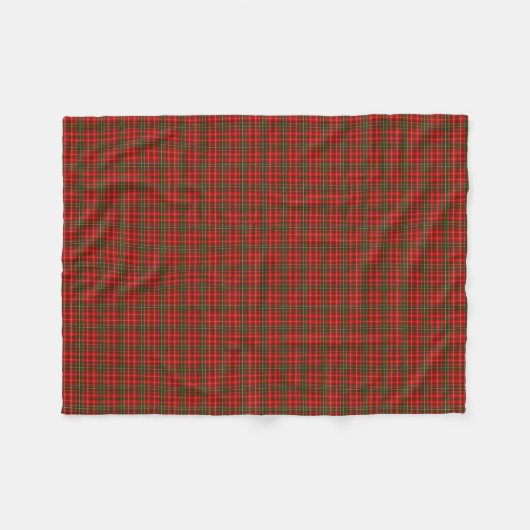 Clan MacDougall Tartan Fleecedecke (Vorderseite (Horizontal))