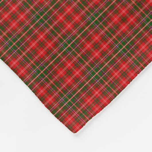 Clan MacDougall Tartan Fleecedecke (Ecke)