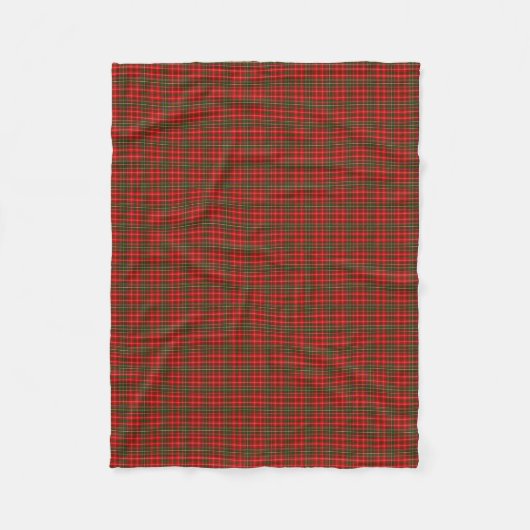 Clan MacDougall Tartan Fleecedecke (Vorderseite)