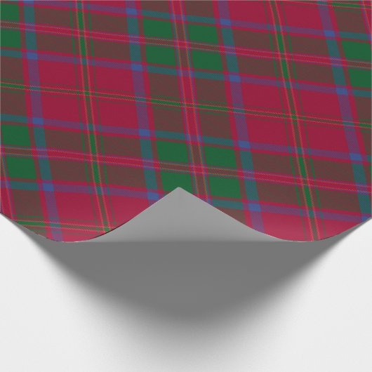 Clan MacDougall Tartan Geschenkpapier (Ecke)