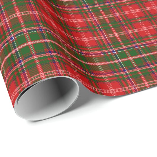 Clan MacDougall Tartan Geschenkpapier (Rolleneckpunkt)